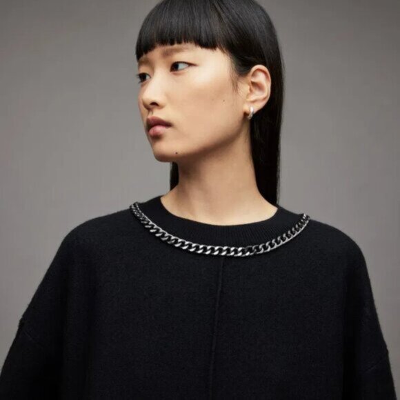 All Saints Chain Jumper Sweater - new with tags - Picture 3 of 6